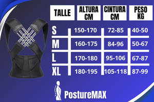Corrector de Postura PostureMAX